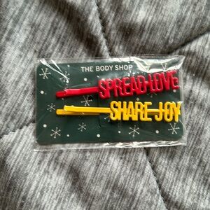 The Body Shop Hair Pins NWOT